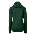 thumbnail image 3 of Women's Cutter & Buck Green Philadelphia Eagles Gridiron Classics Logo Mainsail Sweater-Knit Full-Zip Hoodie, 3 of 3