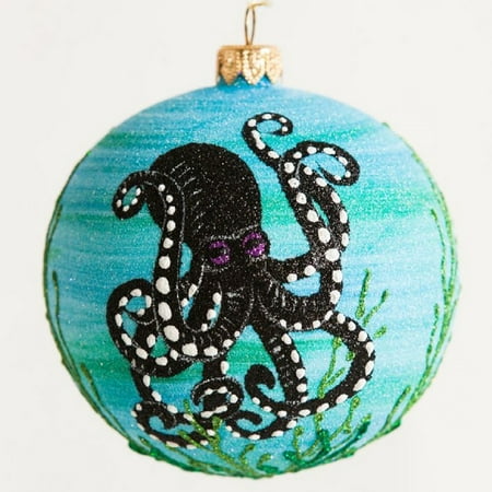 Christmas In Octopus Garden >> Octopus Garden Sea Life Polish Glass Ball Christmas Tree Ornament Made In Poland Christmas In Octopus Garden >> Octopus Garden Sea Life Polish Glass Ball Christmas Tree Ornament Made In Poland