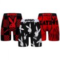 thumbnail image 1 of Playboy Logos 3-Pairs PSD Boxer Briefs-Large (36-38), 1 of 4