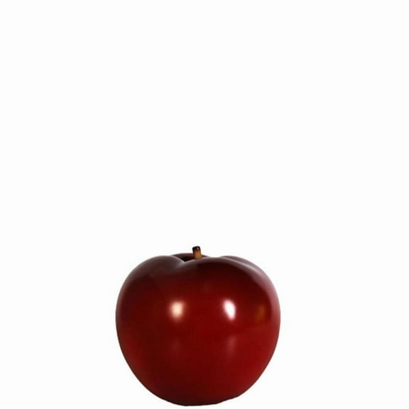 Small Red Apple Over Sized Statue