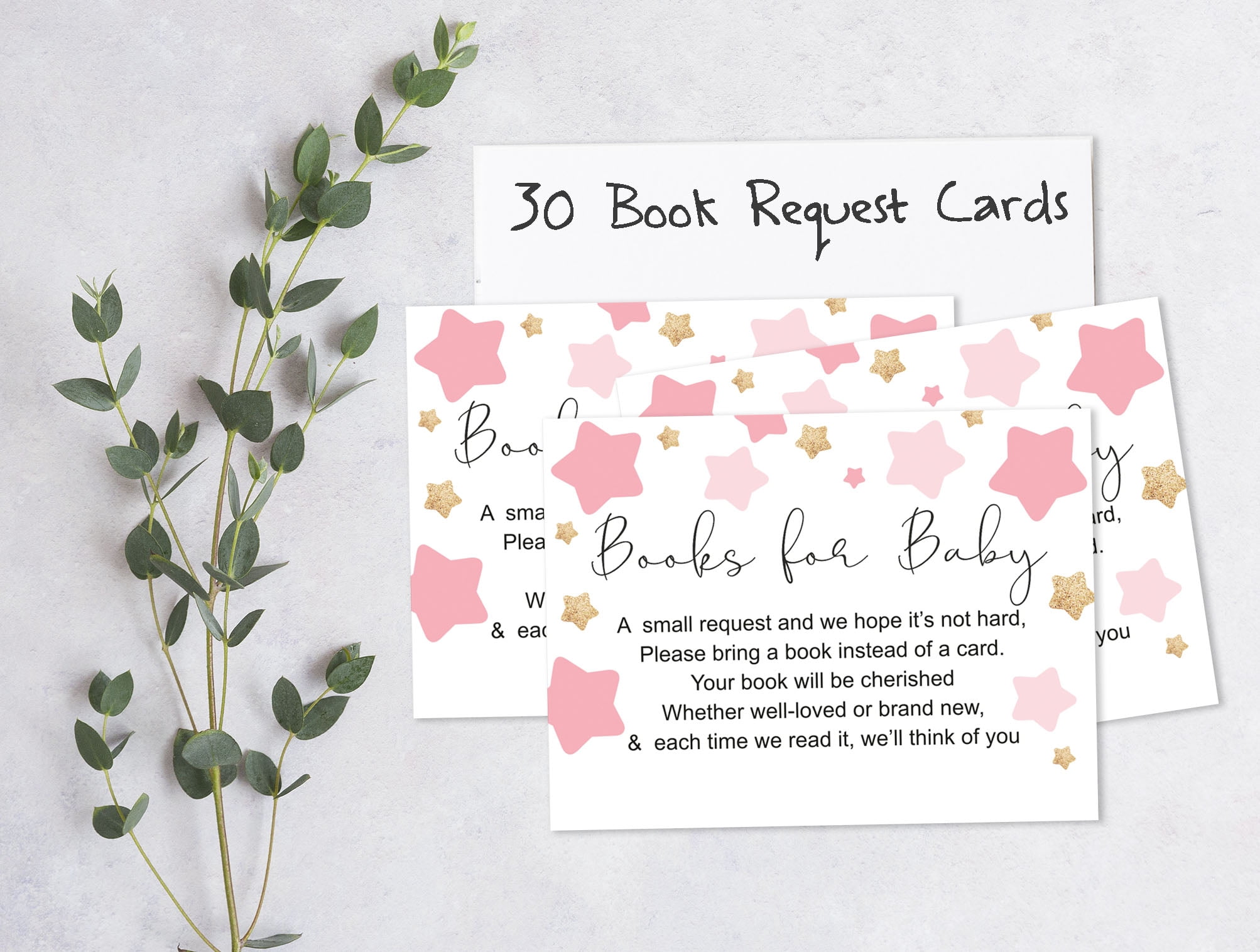 Inkdotpot Set Of 30Gender Reveal Baby Shower Invitations-Diaper Raffle Tickets And Baby Shower Book Request Cards Twinkle Twinkle Little Star Invites Its A Boy Its A Girl