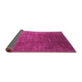 thumbnail image 2 of Ahgly Company Indoor Square Oriental Purple Industrial Area Rugs, 3' Square, 2 of 4