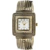 Geneva Platinum Women's Rhinestone Accen