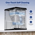 thumbnail image 6 of EKOJUCE 44Lbs/24H Nugget Ice Maker Countertop Soft Chewable Sonic-Style Pebble Ice, One-Touch Self-Cleaning, Stainless Steel, Sliver, for Home, Kitchen, Office, RV and Camping, 6 of 11