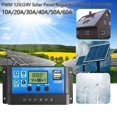 thumbnail image 2 of 20A Solar Panel Battery Regulator Charge Controller PWM LCD Dual USB 12V/24V, 2 of 12