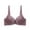 Pink, variant on Asxite Women D Cup Solid Seamless Underwire Lift Support Bra Dark Gray 46/105D