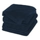 thumbnail image 3 of Cobertor Ligero Liso MELOCOTTON HOGAR Matrimonial AZUL marino, 3 of 5