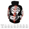 thumbnail image 2 of Cobra Kai Hoodie 3D Print Pullover Hooded Long Sleeve Sweatshirts Tops Blouse with Pocket for Mens Womens, 2 of 7
