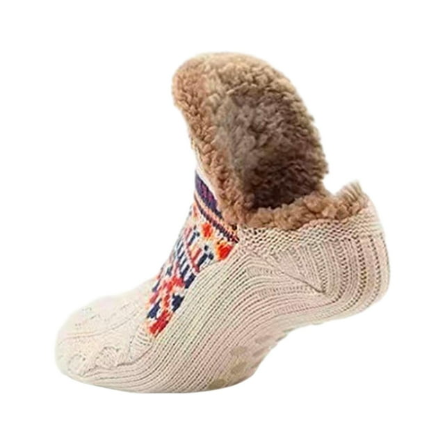Calcetines tipo pantuflas casuales para adultos, suaves y cómodos, para hacer ejercicio y abrigarse. XL 29cm