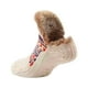 thumbnail image 1 of Calcetines tipo pantuflas con forro de felpa, antideslizantes, suaves para hacer ejercicio en interiores y invierno. Largo 26cm, 1 of 9
