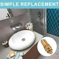 thumbnail image 4 of Spring Mechanism Basin Sink Pop-Up Bolt, Easy-to-Use Click Clack Plug Ensures Seamless Drainage Control, Corrosion Resistant For Durability (2Pcs), 4 of 8