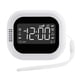 thumbnail image 1 of Reloj despertador digital de noche, portátil, gestión del tiempo, multifuncional, 12/24 horas. Radio, 1 of 9