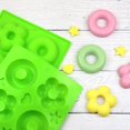 thumbnail image 6 of NANDIYNZHI (Clearance) Silicone Nonstick Food Grade Silicone For Chocolate Candy Jelly Ice Cubes Dog Treats Cookie Cutters Green, 6 of 6