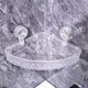 thumbnail image 3 of Estante de almacenamiento con ventosa Water Wave para encimera de cocina y baño, sin necesidad de taladrar, con fuerte sujeción para artículos esenciales de uso diario. Aestivo | Plateado |, 3 of 7