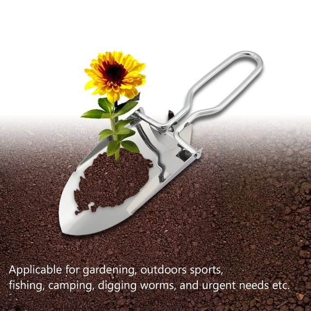 Mini Pala Plegable Portátil, Pala de Supervivencia, Multifuncional, Para Acampar Al Aire Libre, Pesca