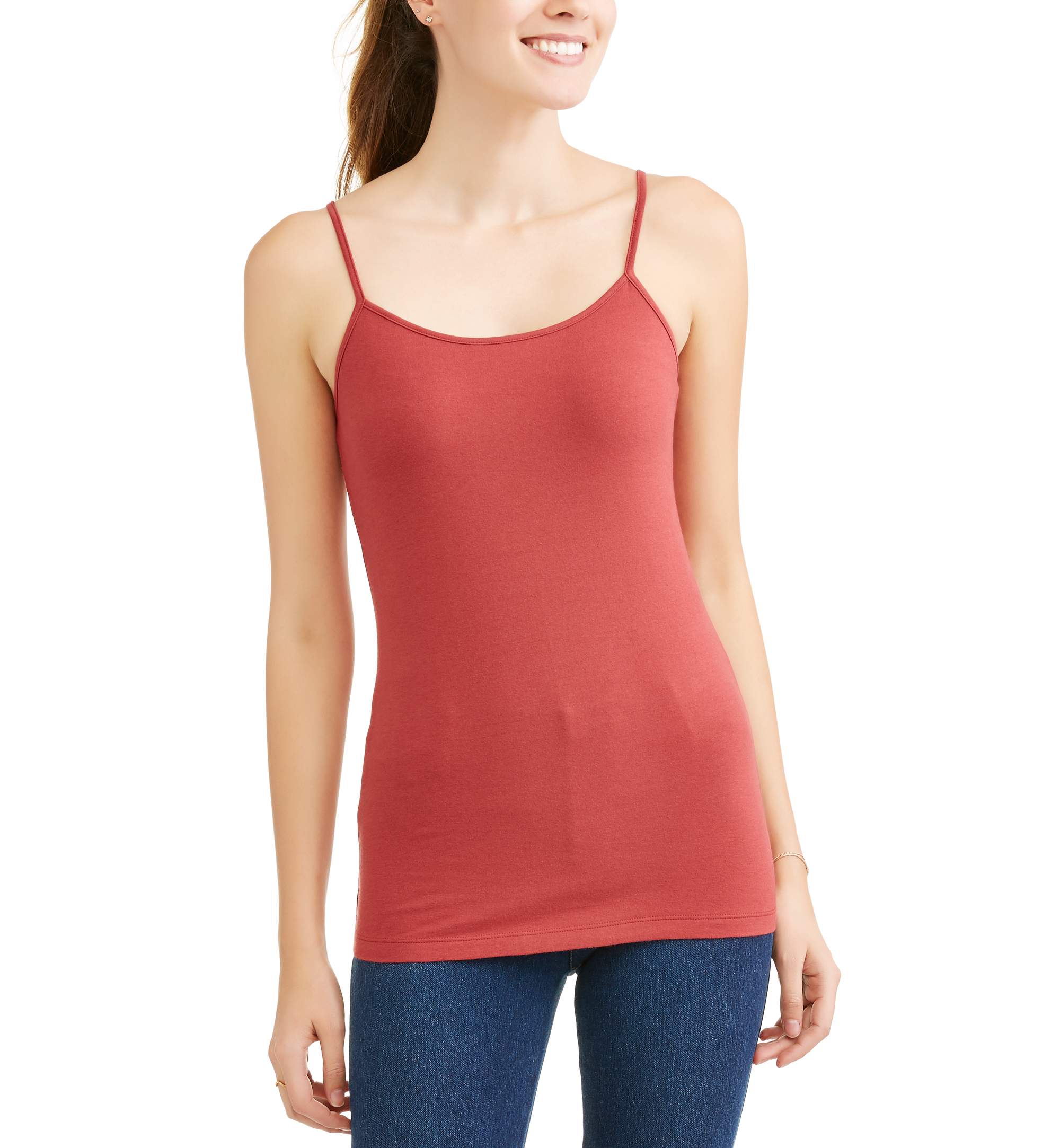 Time and Tru Essential Knit Layering Cami Women's