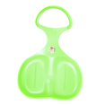 thumbnail image 4 of Trineo de nieve para niños, tabla de esquí, trineo, material de polietileno, mango cómodo, asiento texturizado, adecuado para niños, nieve, césped, ar Verde, 4 of 8