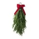 thumbnail image 2 of Guirnalda Navideña con Forma de Lágrima con Y Cascabeles, Corona Artificial para Puerta, Ideal para Fiestas, Invierno, Hogar, Boda, Arco de, 2 of 9
