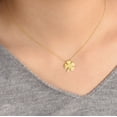 thumbnail image 3 of Bling Jewelry Womens Celtic Shamrock Good Luck Charm Clover Pendant Necklace 14K Gold Plated Silver, 3 of 6