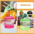 thumbnail image 3 of TABLZONE 2Ud Bolsa Portátil De Nylon Para Almacenamiento De Hilo Con Estructura Circular Para Crochet, 3 of 8