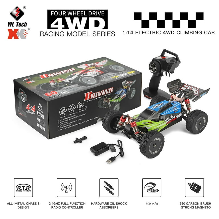 Amazon.com: GoolRC WLtoys 144001 RC Car, 4WD 2.4GHz 60km/h