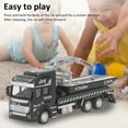 thumbnail image 3 of Tow  Tow Truck Model Metal Alloy 19.9cm Length Rescue Pullback Big Tow Trucks Model Toy, 3 of 8