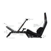 Next Level Racing® F-GT Formula and GT Simulator Cockpit – Matte Black (NLR-S010)