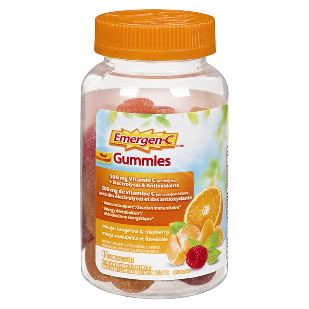 EmergenC Vitamin C Gummies 45's Walmart Canada