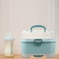 thumbnail image 1 of WEUVEB Baby Products Portable Milk Bottle Case with Drying Rack and Sealing Function 1Pack, 1 of 6