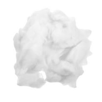 WORGEOUS 1 Pack 125g High Elasticity Cotton Fiber Filling Soft Stuffing Material Polyester Cotton Stuffing for Stuffed Animals Soft Pillow Plush Toys Cushions