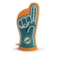 thumbnail image 1 of YouTheFan 5024924 Mitaine Four Miami Dolphins No. 1, 1 of 1