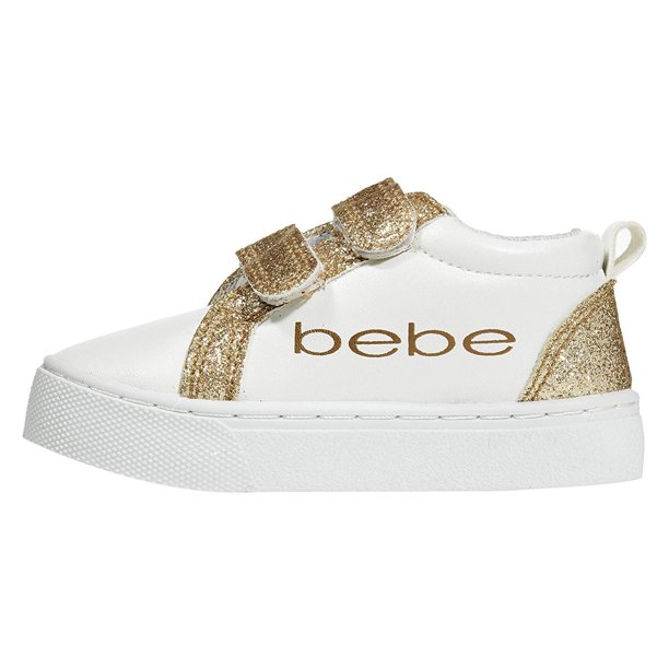 Bebe Bebe Toddler Girls Pu Low Top Sneakers Size 10 Glittered Straps Comfort Slip On Shoes White Gold Walmart Com Walmart Com Bebe Bebe Toddler Girls Pu Low Top Sneakers Size 10 Glittered Straps Comfort Slip On Shoes White Gold Walmart Com Walmart Com