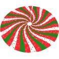 thumbnail image 2 of Easter Eggs Colorful Flowers 36 Inch Christmas Tree Skirt Round Winter Snow Suitable for Christmas Xmas Halloween Holiday Party Decor Decoration Occasion, 2 of 6