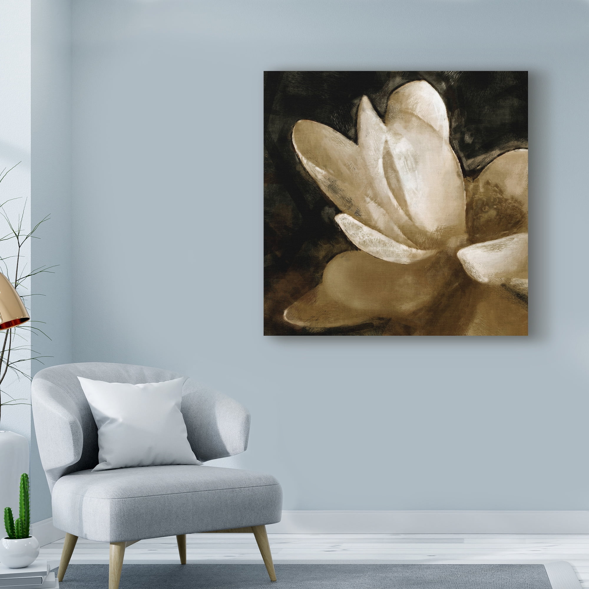 Trademark Fine Art 'Bronze Lily V' Canvas Art by Noah Bay