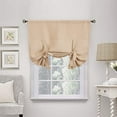 thumbnail image 6 of Check Lace Up Curtains For Windows 46 X 63 Inch Rod Pocket Translucent Filter Curtains For Kitchen Bedroom Living Room Doors And Windows Farmhouse 1 Panel, 6 of 7