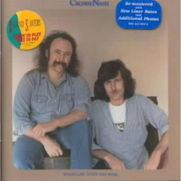 David Crosby/Graham Nash/Crosby & Nash Sifflement vers le Bas du Fil [Remaster] CD