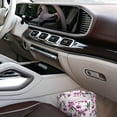 thumbnail image 7 of Naloa Orchids Flowers Car Trash Can Garbage Car Accessories Trash Can Car Waste Bin for for Driver and Passenger Any Vehicle, 7 of 7