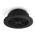 thumbnail image 4 of Soffit Exhaust Vent - 4 5 6 Inch Bathroom & Kitchen Fan Vent with Damper, Leak Proof Collar & Pest Guard - Flush Mount Soffit Vent for Home Ventilation, 4 of 4