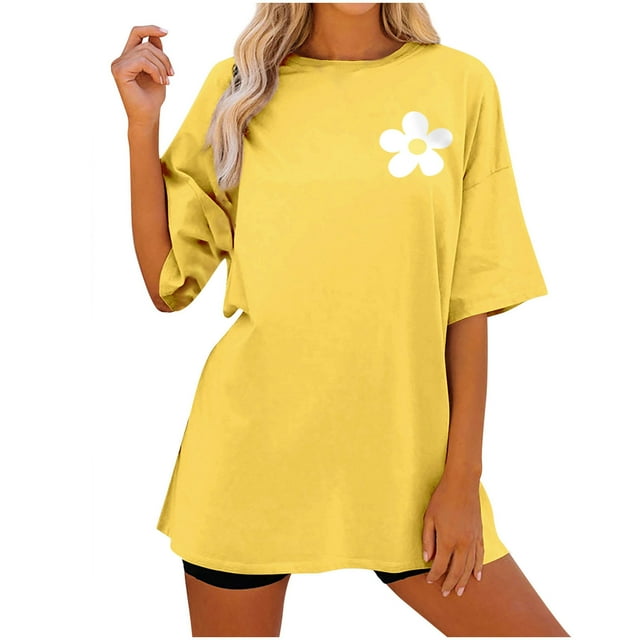 Pompotops Mode Femmes Blouse Boutonnée Patchwork Manches Courtes T-Shirt Tops d'Été Liquidation
