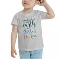 thumbnail image 3 of Hand Picked for Earth By My Sister In Heaven Cute Toddler Tshirts for Boys Girls (Gray, Youth L), 3 of 5