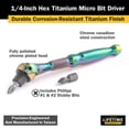 thumbnail image 2 of Controlador Micro Bit Titan 11327, unidad de 1/4 pulgadas y 90 dientes, 2 of 7