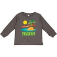 thumbnail image 3 of Inktastic I Love Maui Boys or Girls Long Sleeve Toddler T-Shirt, 3 of 5