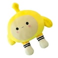thumbnail image 3 of Lindos muñecos de peluche suaves y abrazables de dibujos animados para adultos, niños, niñas, cumpleaños, Navidad, amarillo, 40 cm/15,7 pulgadas, 3 of 12