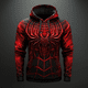 thumbnail image 3 of Sudaderas con estampado 3D de araña para hombre, Sudadera con capucha de gran tamaño, ropa de calle Harajuku de tendencia Hip Hop, Cosplay de ocio, moda de otoño, 3 of 5