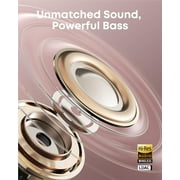 Soundcore AeroClip Open-Ear Clip-on Earbuds, Adaptive Comfort & Stable Fit, 4-Mic AI Clear Calls, 12mm Drivers, Powerful Bass, Hi-Res Audio