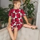 thumbnail image 4 of Balery Tulips Flowers Conjunto de Pijama Infantil de Manga Corta con Estampado – Ropa de Dormir de Algodón Suave-Large, 4 of 6
