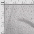 thumbnail image 2 of oneOone Polyester Spandex Light Gray Fabric Stars Craft Projects Decor Fabric Printed By The Yard 56 Inch Wide, 2 of 5