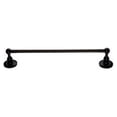 thumbnail image 4 of Top Knobs Ed6d Edwardian Bath 18" Single Towel Bar Plain Backplate - Nickel, 4 of 5