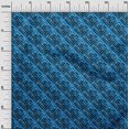 thumbnail image 3 of oneOone Velvet Blue Fabric Geometric Sewing Craft Projects Fabric Prints By Yard 58 Inch Wide, 3 of 4