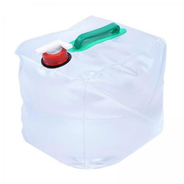 3 Cubos De Agua Plegables, Jarras De Almacenamiento De Agua Reutilizables Para Supervivencia, Campamentos Al Aire Libre, 10 L